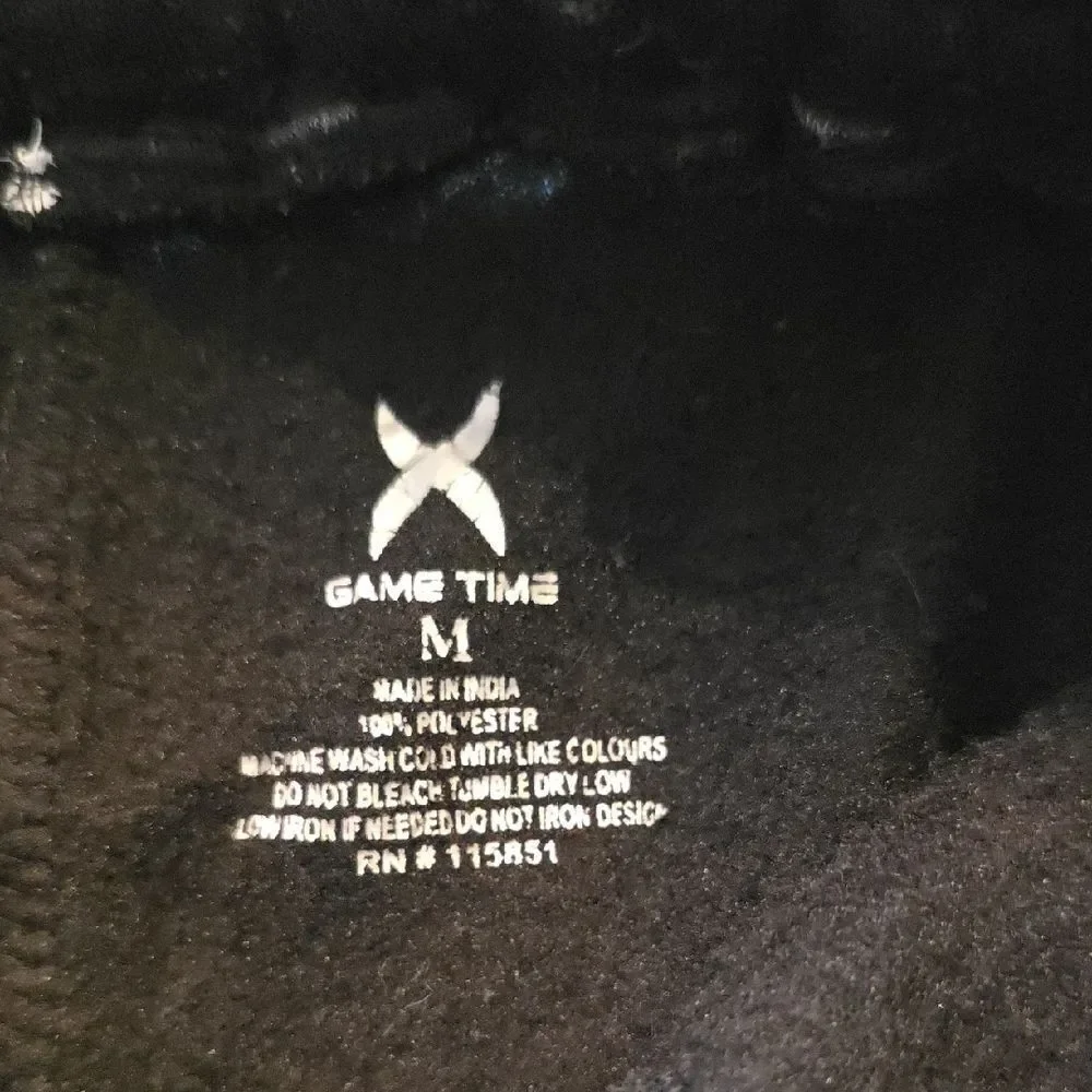 Game Time Black Drawstring Shorts